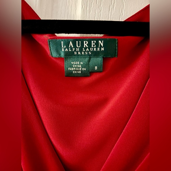 Ralph Lauren Red Dress. - Picture 3 of 3
